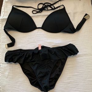 Victoria’s Secret black bikini